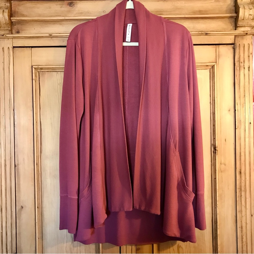 Athleta Open Front Cardigan Size Medium